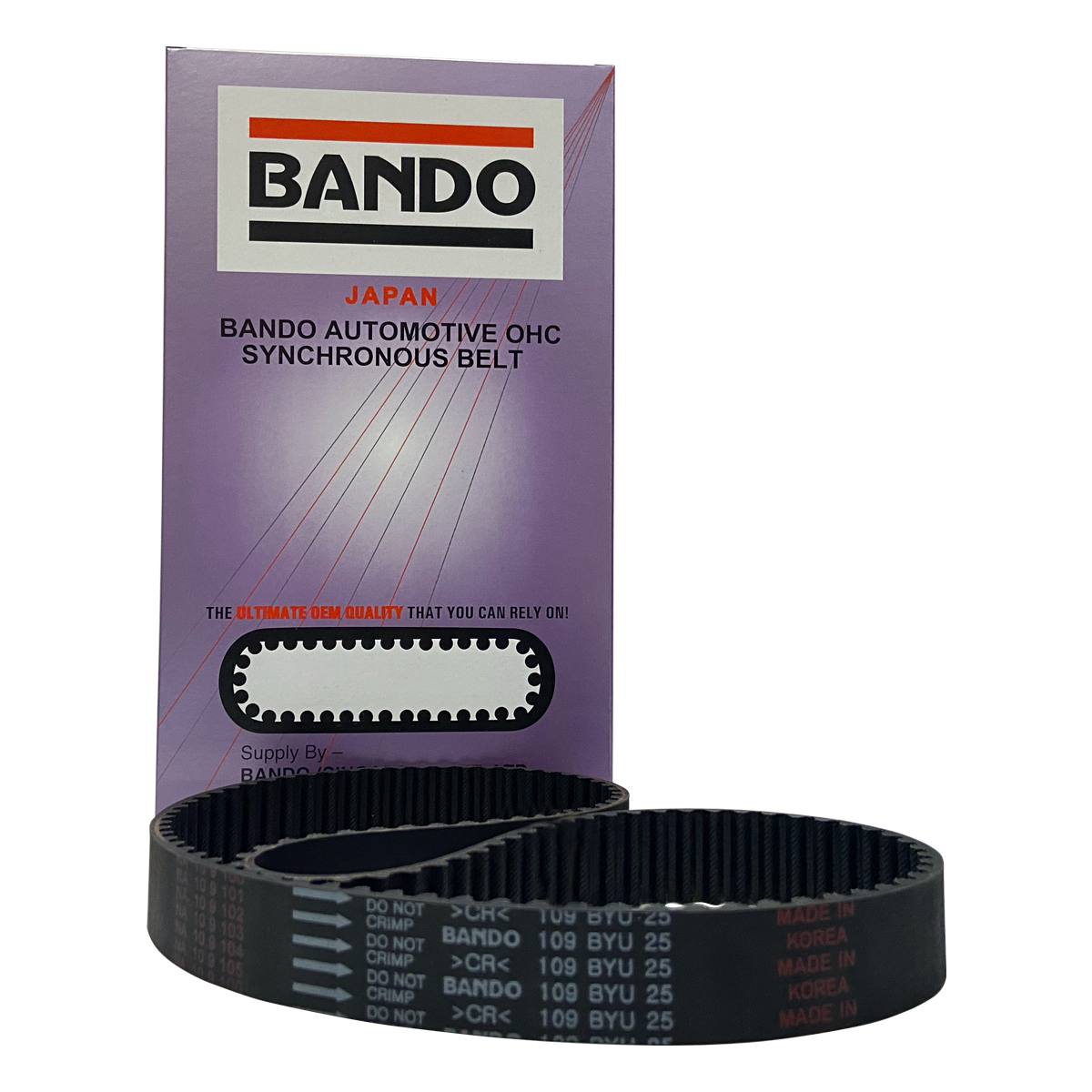 Bando 109YU25CR Timing Belt - For Lancer Puma/BYD