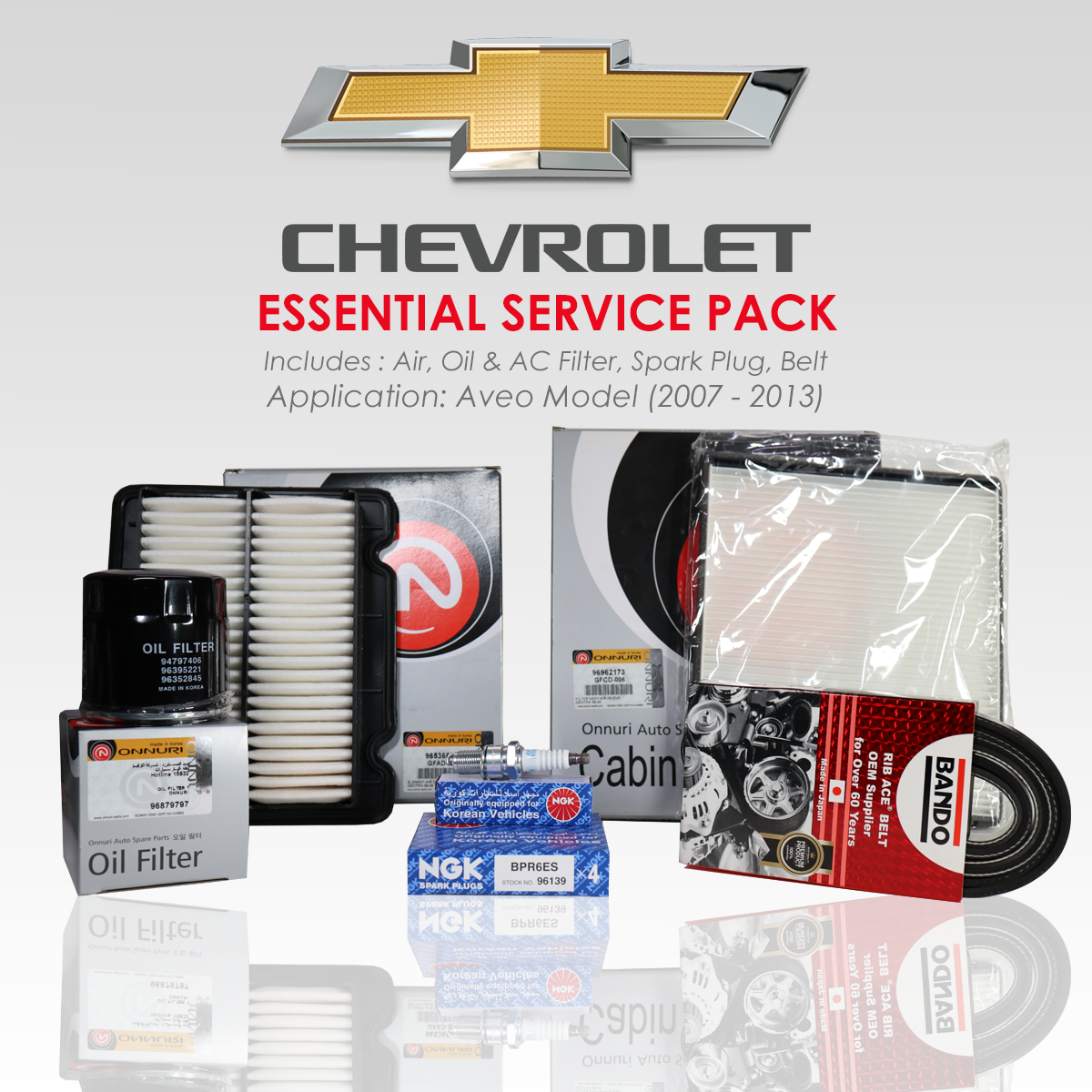 Chevrolet Aveo - Essential Service Pack