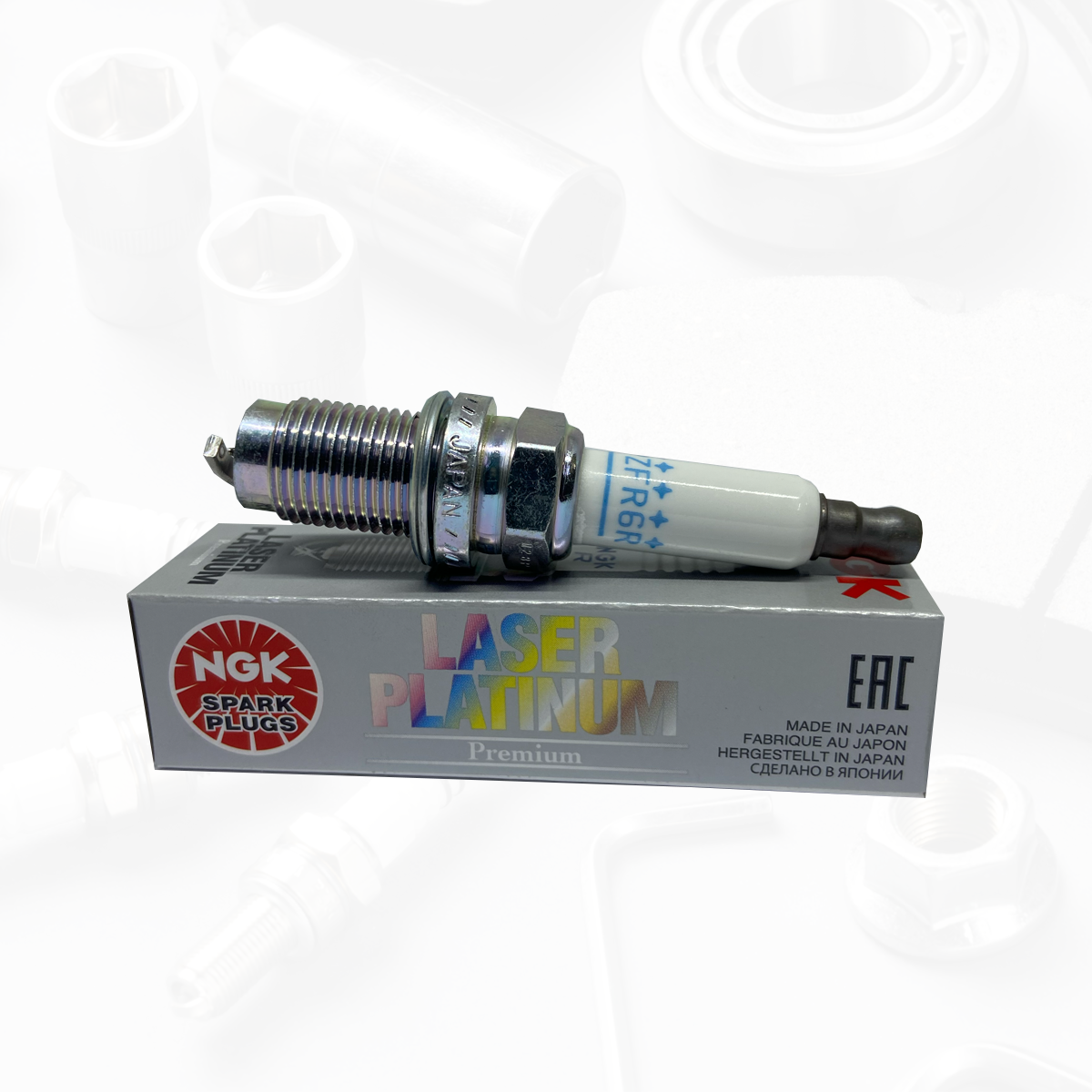 NGK Spark Plugs - LASER PLATINUM PZFR6R