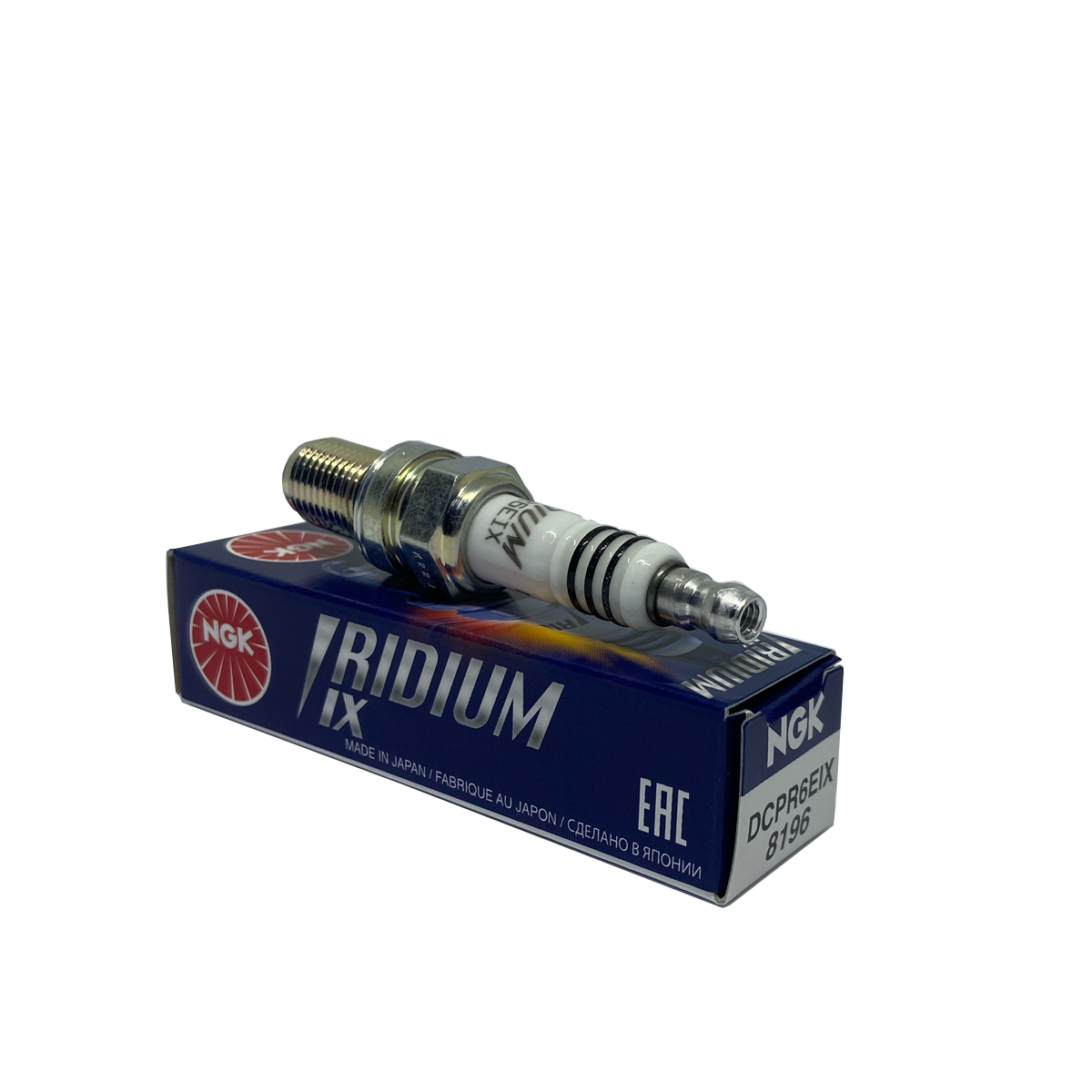 NGK Iridium IX Spark Plug DCPR6EIX For New Optra / Honda VTX2300 Motorcycle (4PCS)