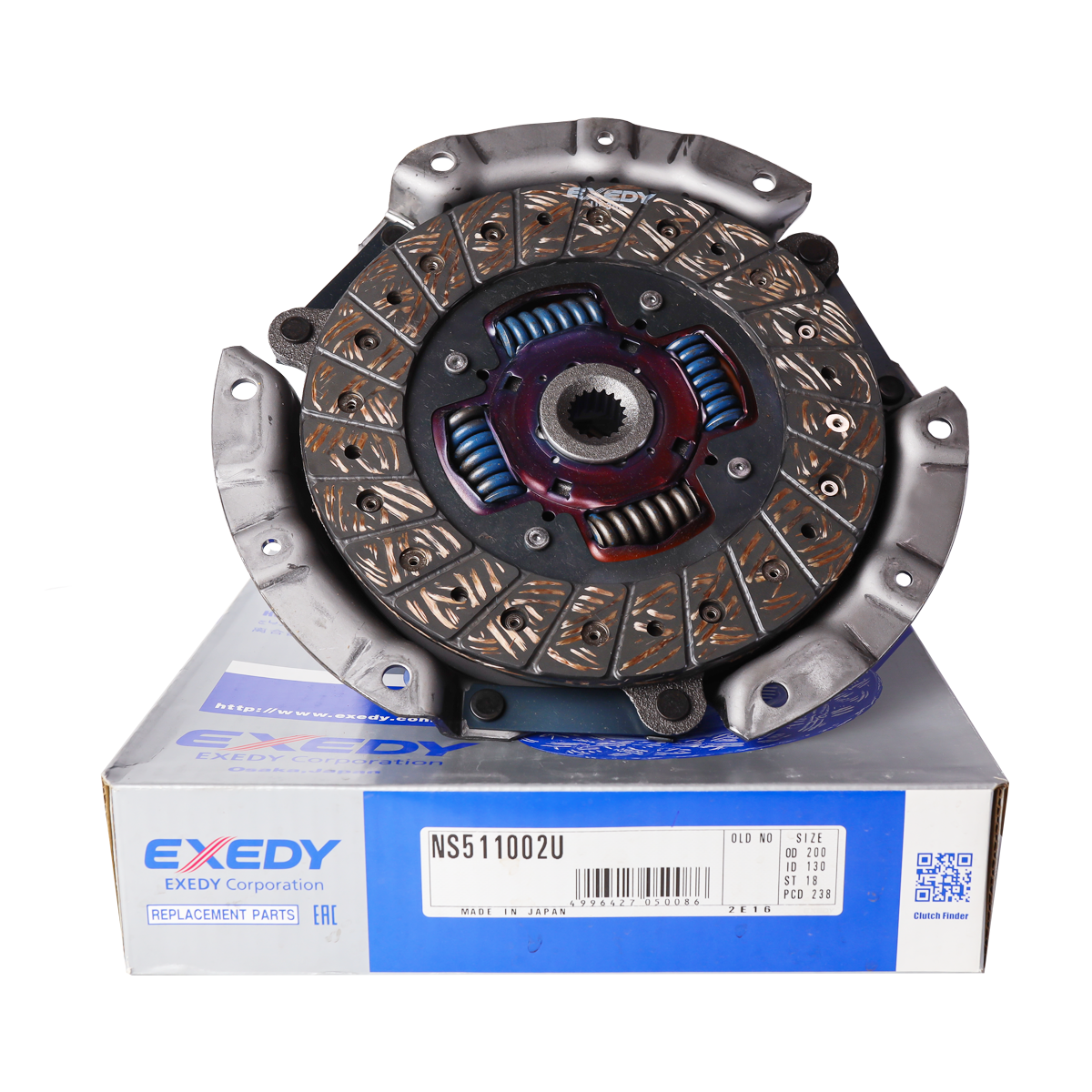 EXEDY Clutch Cover, Clutch disc - NS511002U