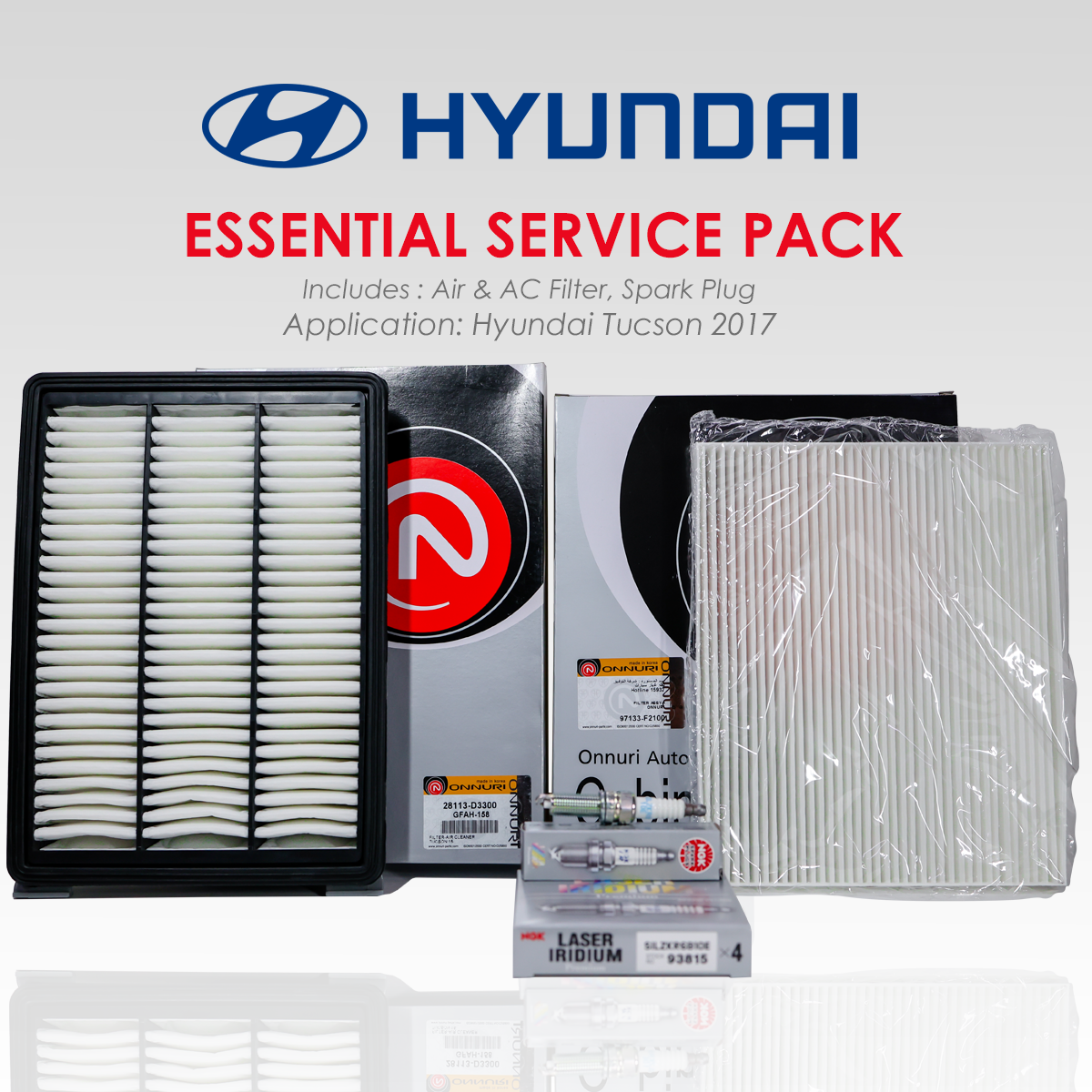 Hyundai Tucson 2017 - Essential Service Pack