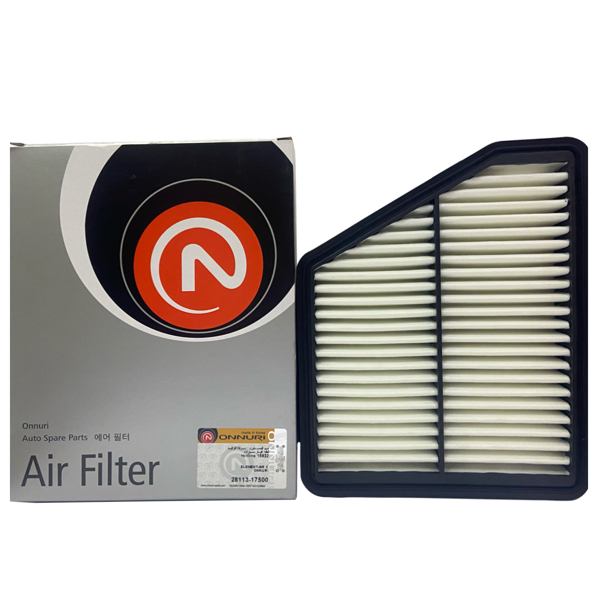 Onuuri Air Filter 28113-17500 For Hyundai Matrix