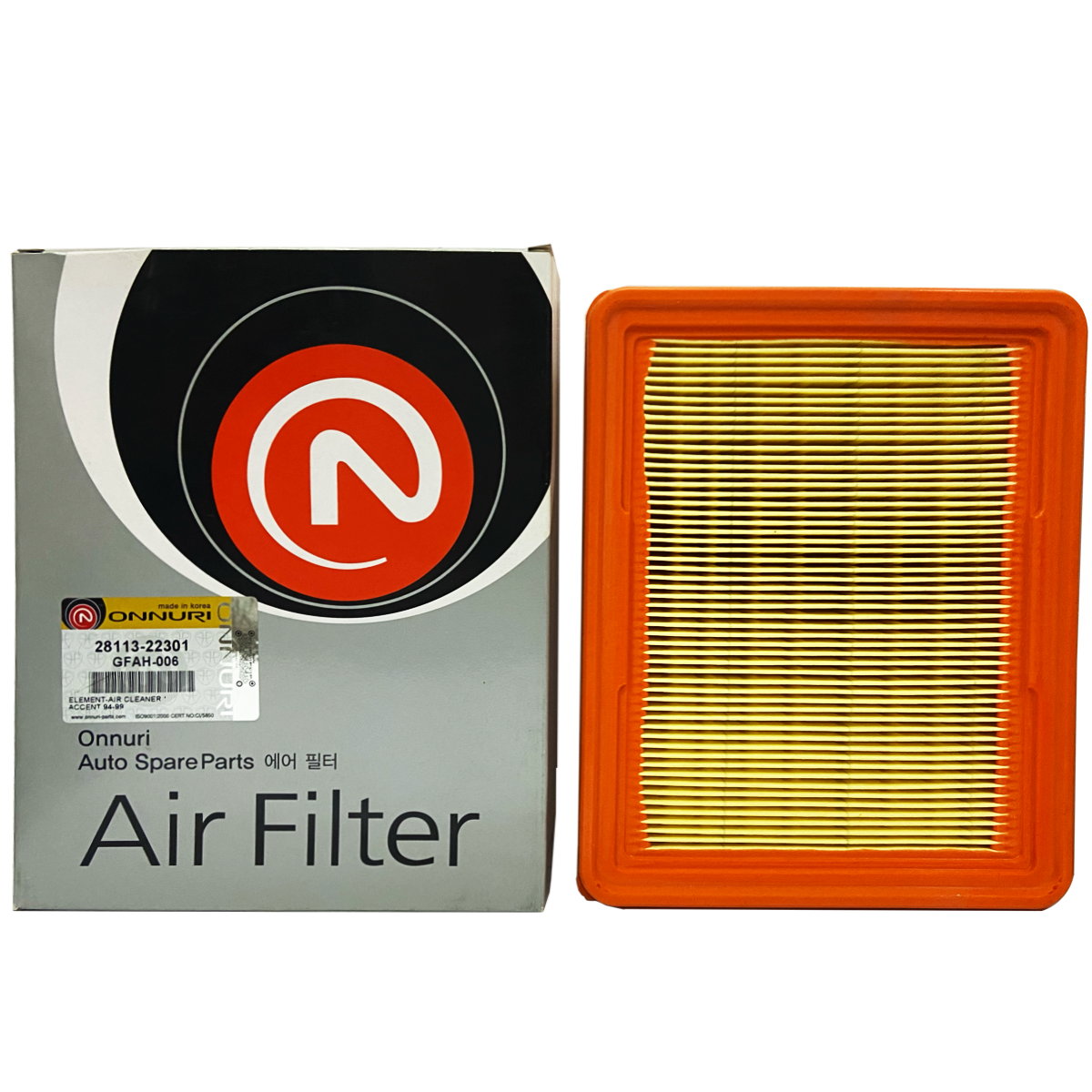 ONNURI Air Filter 28113-22301 For Hyundai Accent 1300 CC