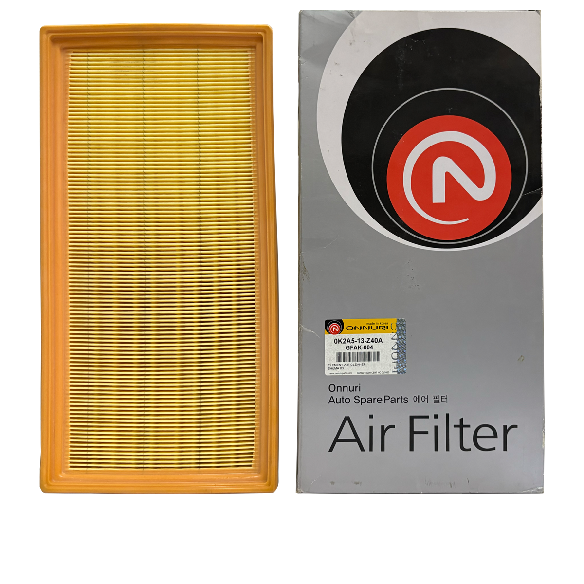 فلتر هواء كوري ماركة أونري 0K2A5-13-Z40A