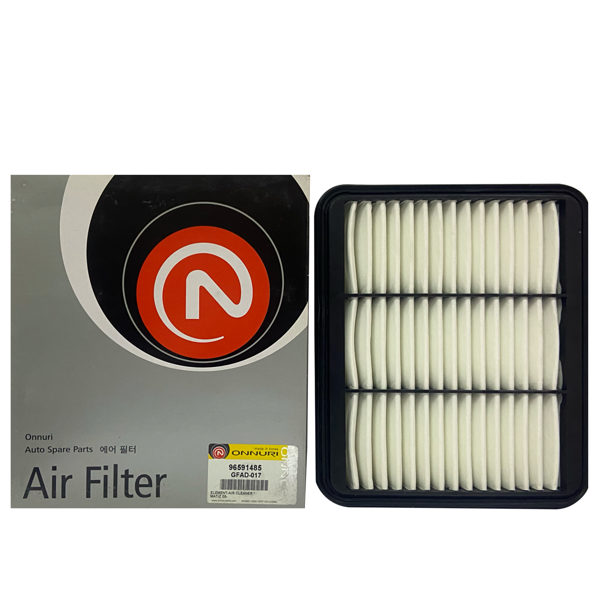Onnuri Air Filter 96591485 For Chevrolet Spark