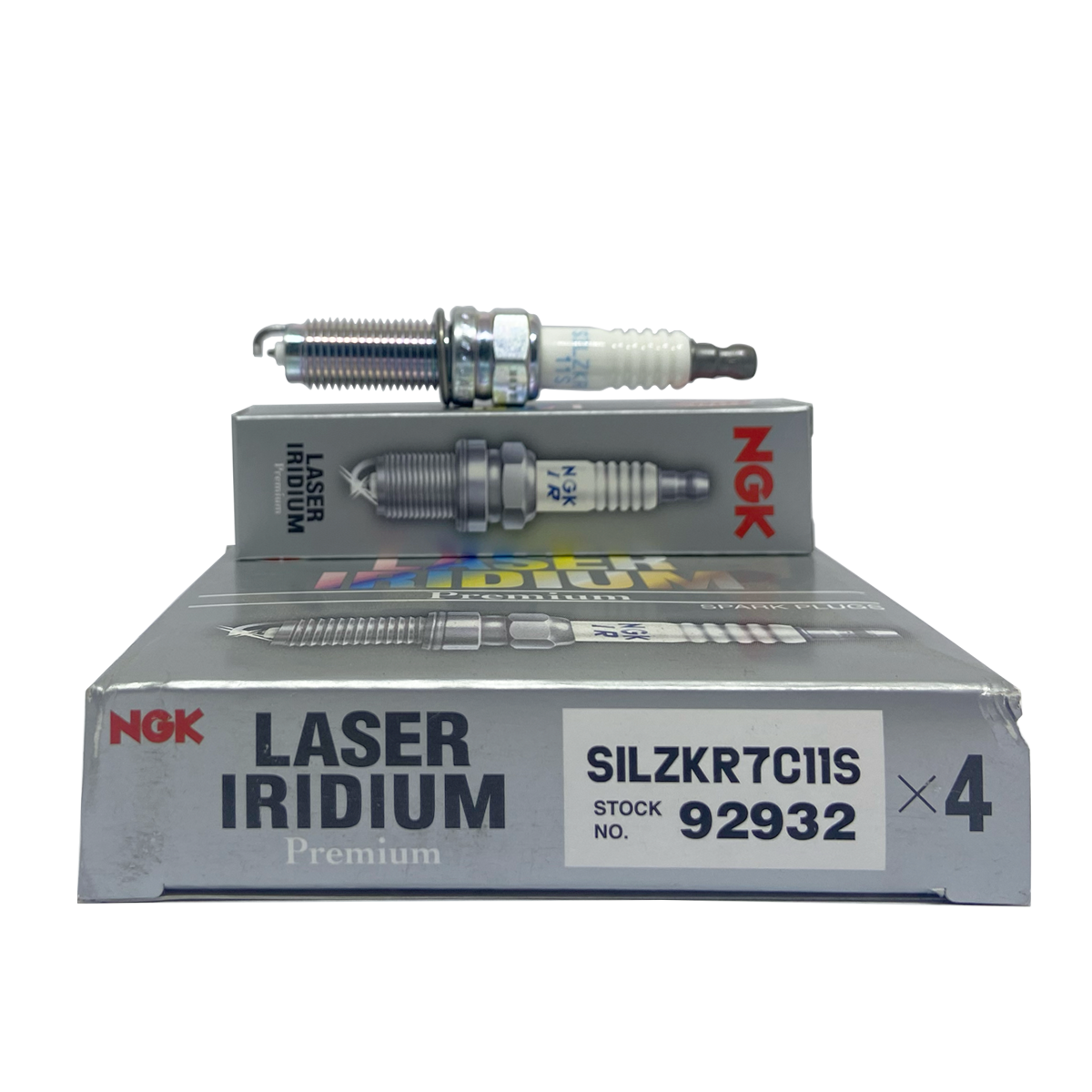 شمعة احتراق عالية الاشتعال من نوع NGK Laser Iridium - SILZKR7C11S