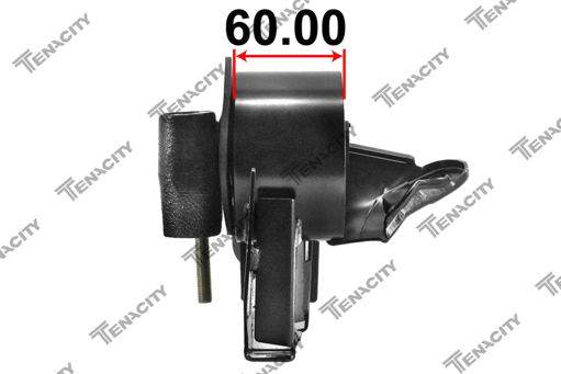 Tenacity Engine mount, RH, Solid, 2WD/4WD - AWSNI1075