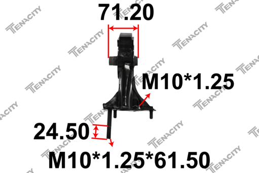 Tenacity Engine mount, Rear, AT - AWSTO1066