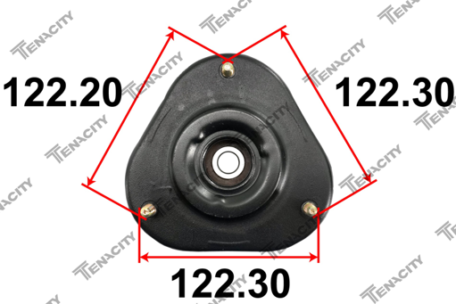 Tenacity Strut mount with bearing, Front LH/RH - ASMTO1012