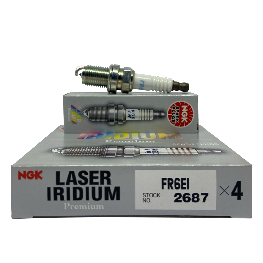 NGK Laser Iridium Spark Plug FR6EI (4PCS) – Dawaasa