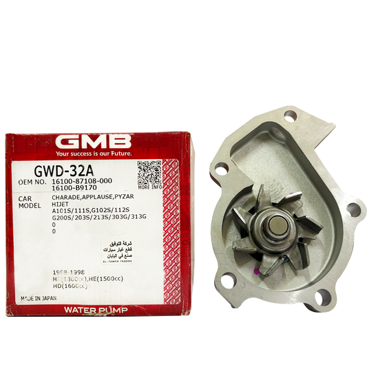 GMB Water Pump GWD-32A For Hyundai Elantra HD