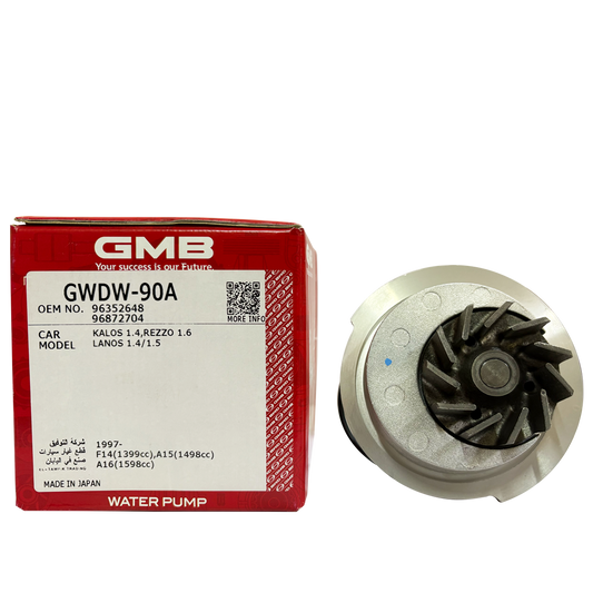 GMB Water Pump GWDW-90A For Daewoo Lanos