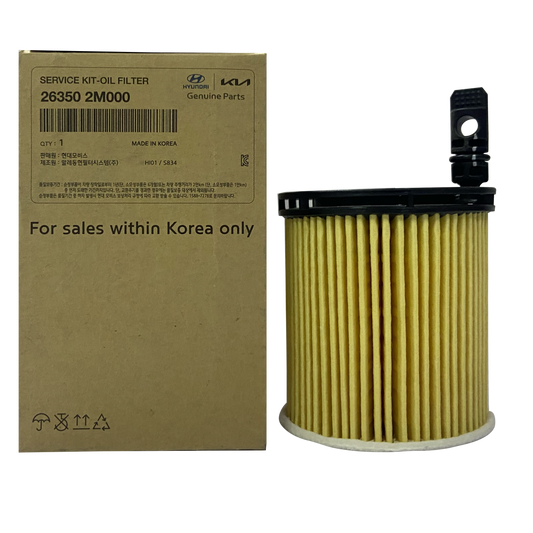 Genuine OEM Oil Filter 26350-2M000 for Hyundai/Kia