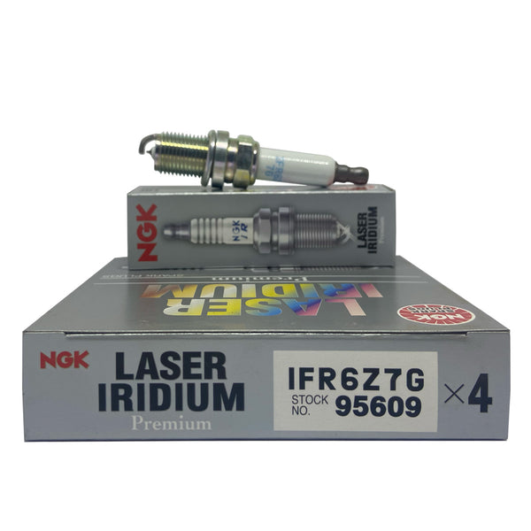 NGK 95609 IFR6Z7G Laser Iridium Bougie – Krachtige Ontsteking, Lager Verbruik, Langere Levensduur