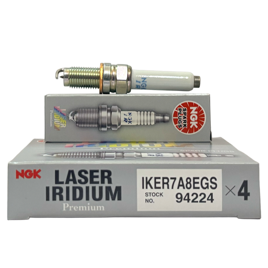 NGK Laser Iridium Spark Plug IKER7A8EGS For Volkswagen Passat B8 1400 Turbo/ Golf 7 & 8 1400 Turbo (4PCS)