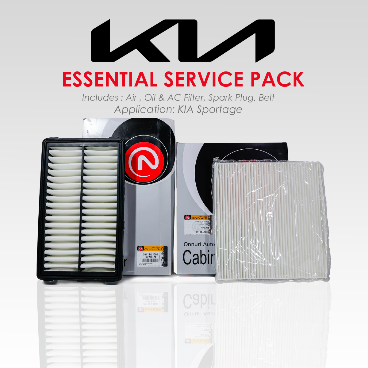 KIA Sportage - Filters Service Pack