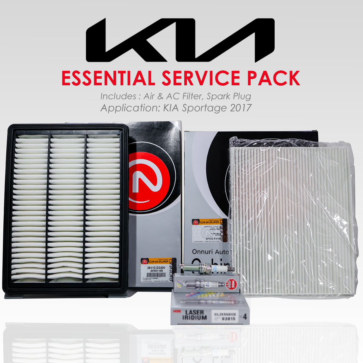 KIA Sportage 2017 - Essential Service Pack