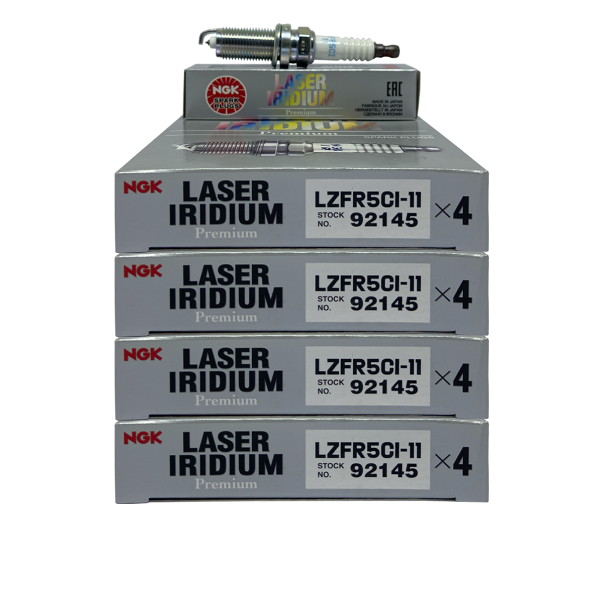 NGK Laser Iridium Spark Plug LZFR5CI-11 For Jeep Grand Cherokee 2008-2024 (16 PCS)