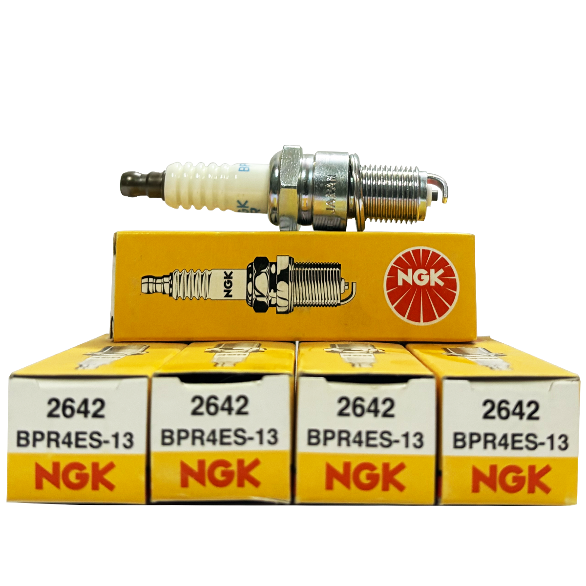 NGK Standard spark plug BPR4ES-13 (4PCS)