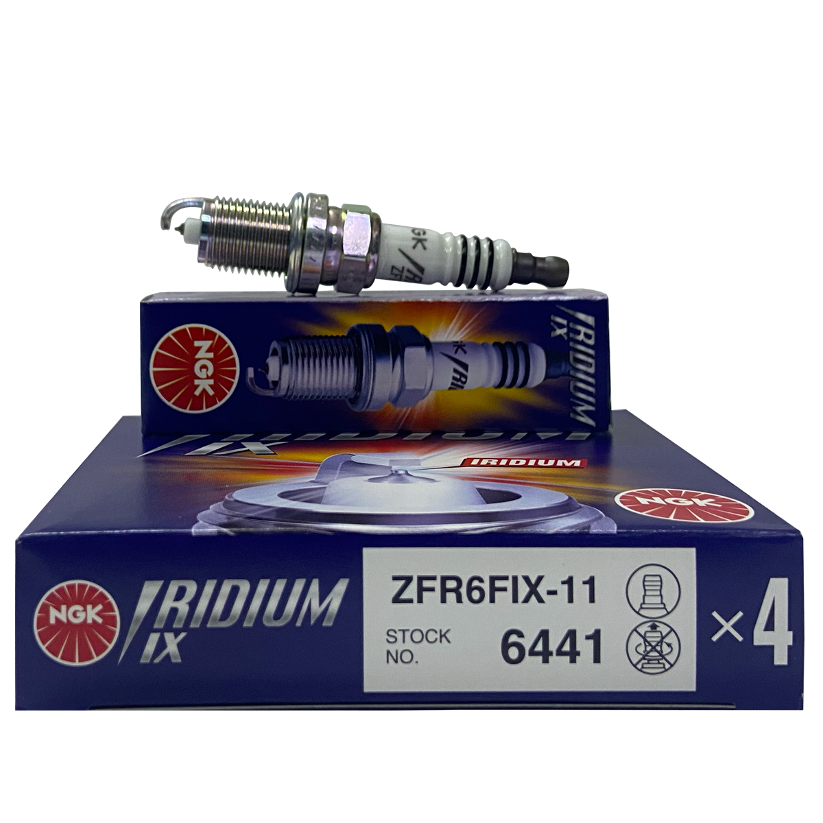 NGK Iridium IX Spark Plug ZFR6FIX-11 (4PCS)