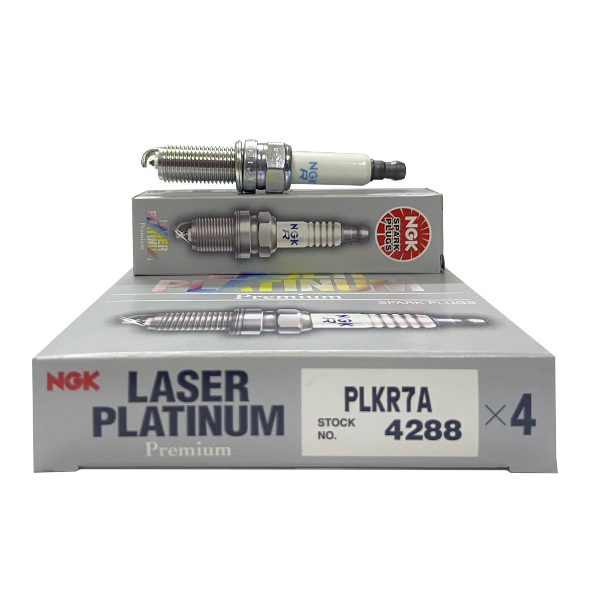 NGK Laser Iridium Spark Plug PLKR7A (4PCS)