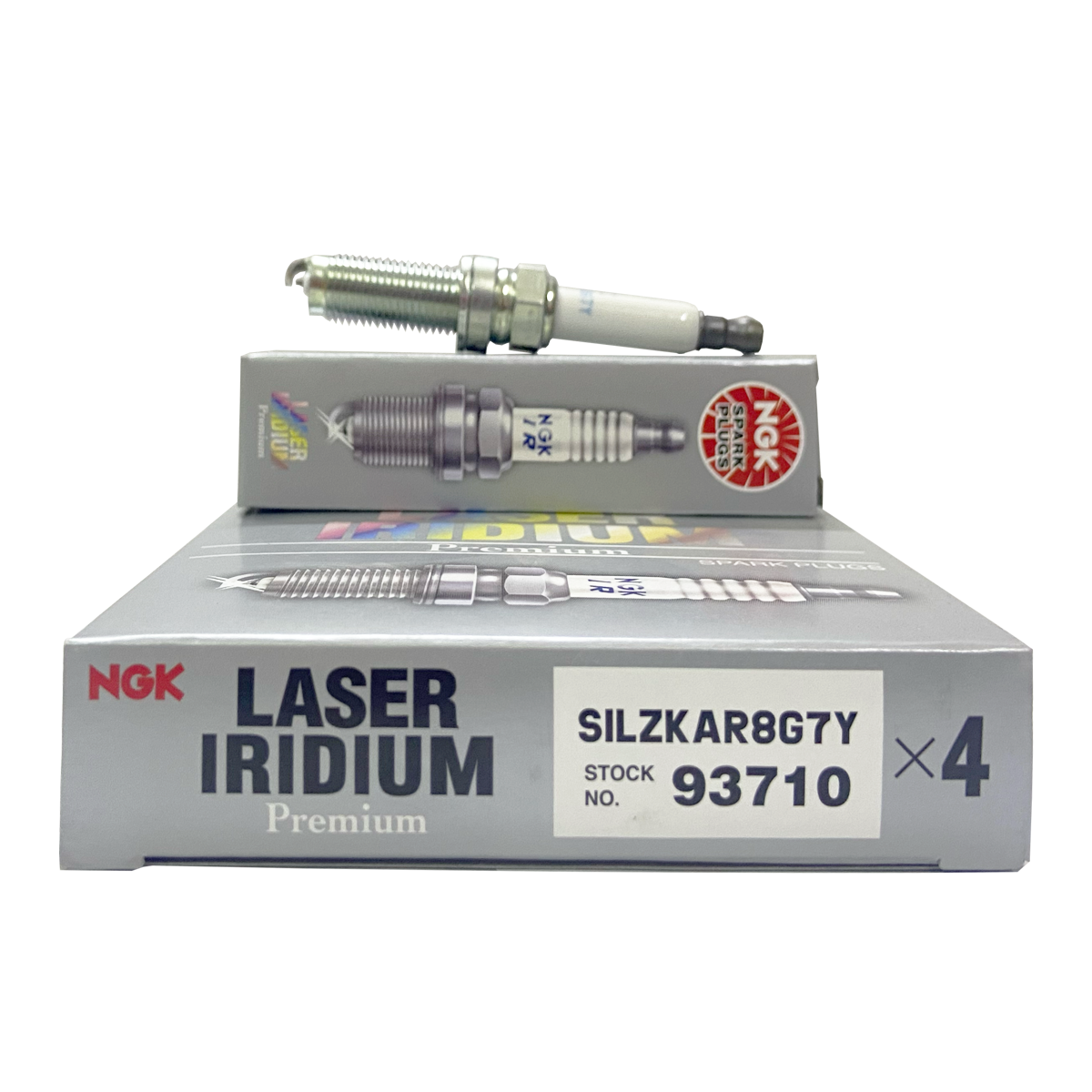 NGK Laser Iridium SILZKAR8G7Y (4PCS) - For Range Rover