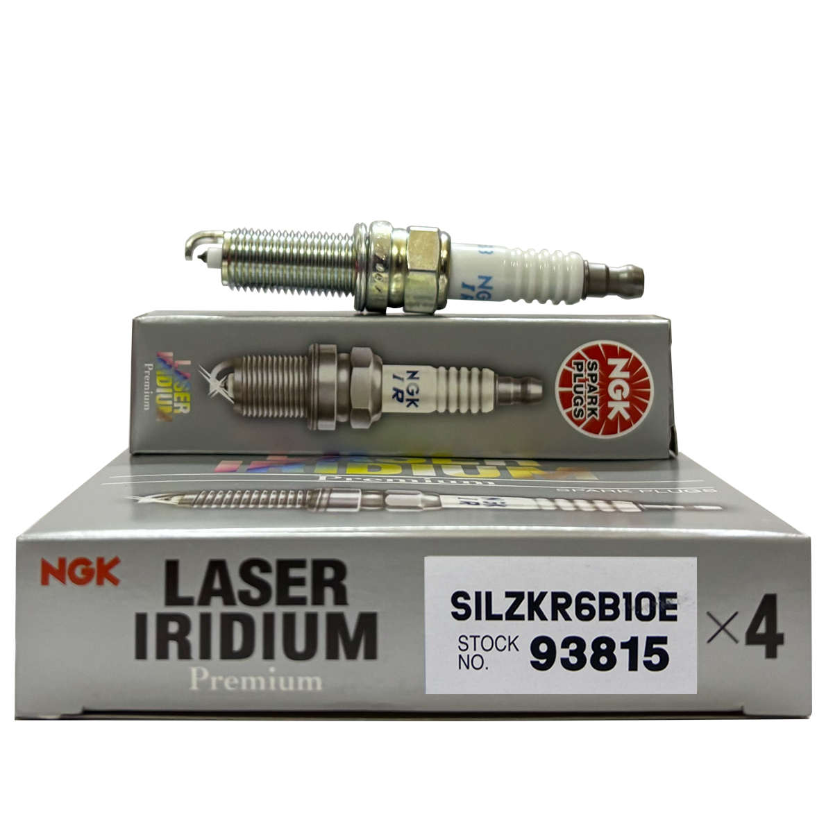   NGK-SILZKR6B10E طقم بوجيهات ليزر إيريديوم لسيارات كيا و هيونداي (٤بوجيه) 