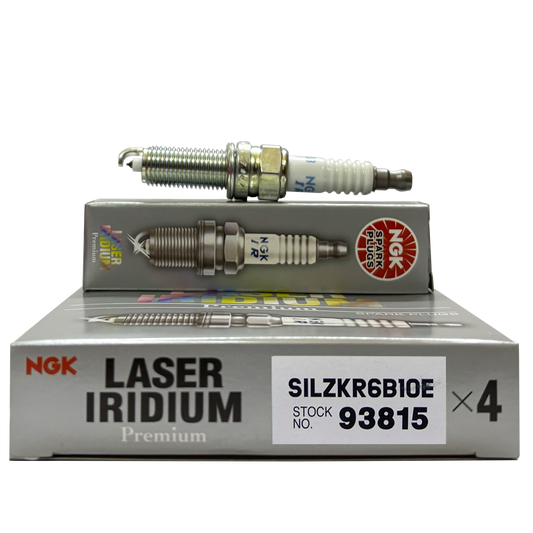 NGK Laser Iridium High Ignitability Spark Plug SILZKR6B10E For KIA / Hyundai (4PCS)