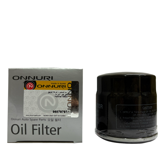 ONNURI Oil Filter 96879797 - For Daewoo Lanos/ Nubira, Chevrolet Aveo/Optra