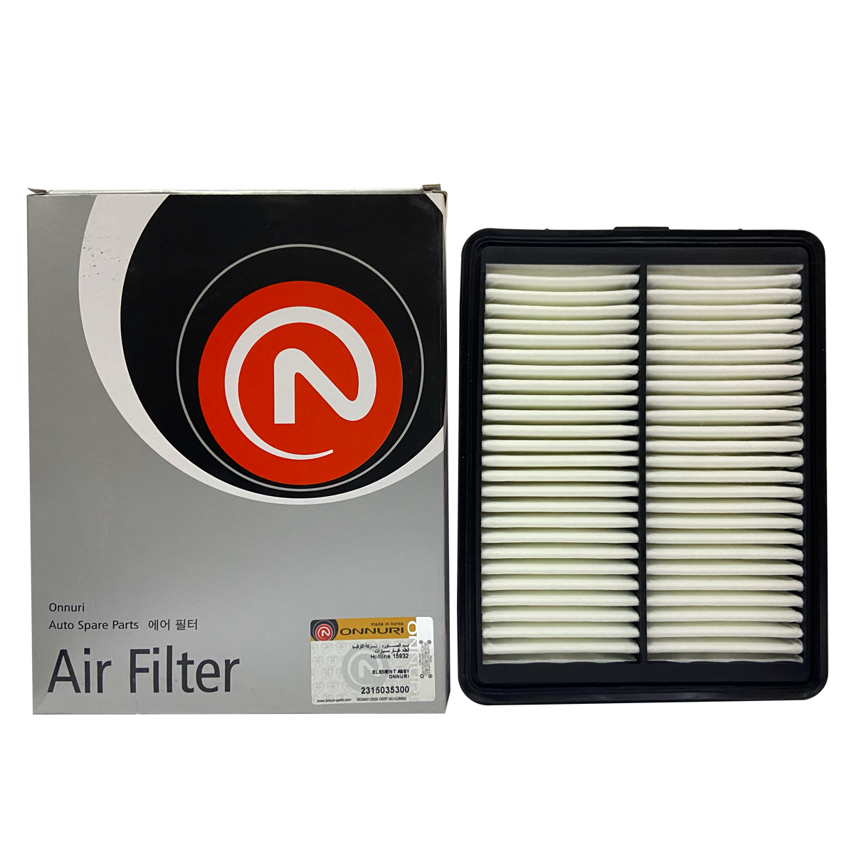 Onnuri Air Filter 2351035300 - For SsangYong Tivoli
