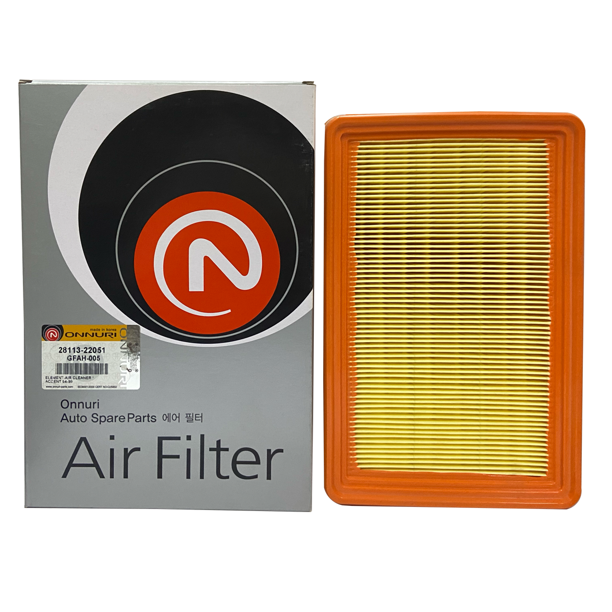 ONNURI Air Filter 28113-22051 For Hyundai Accent 1500 CC