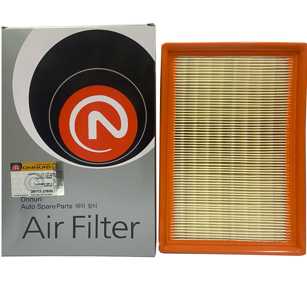 ONNURI Air Filter 28113-22600 For Hyundai Verna