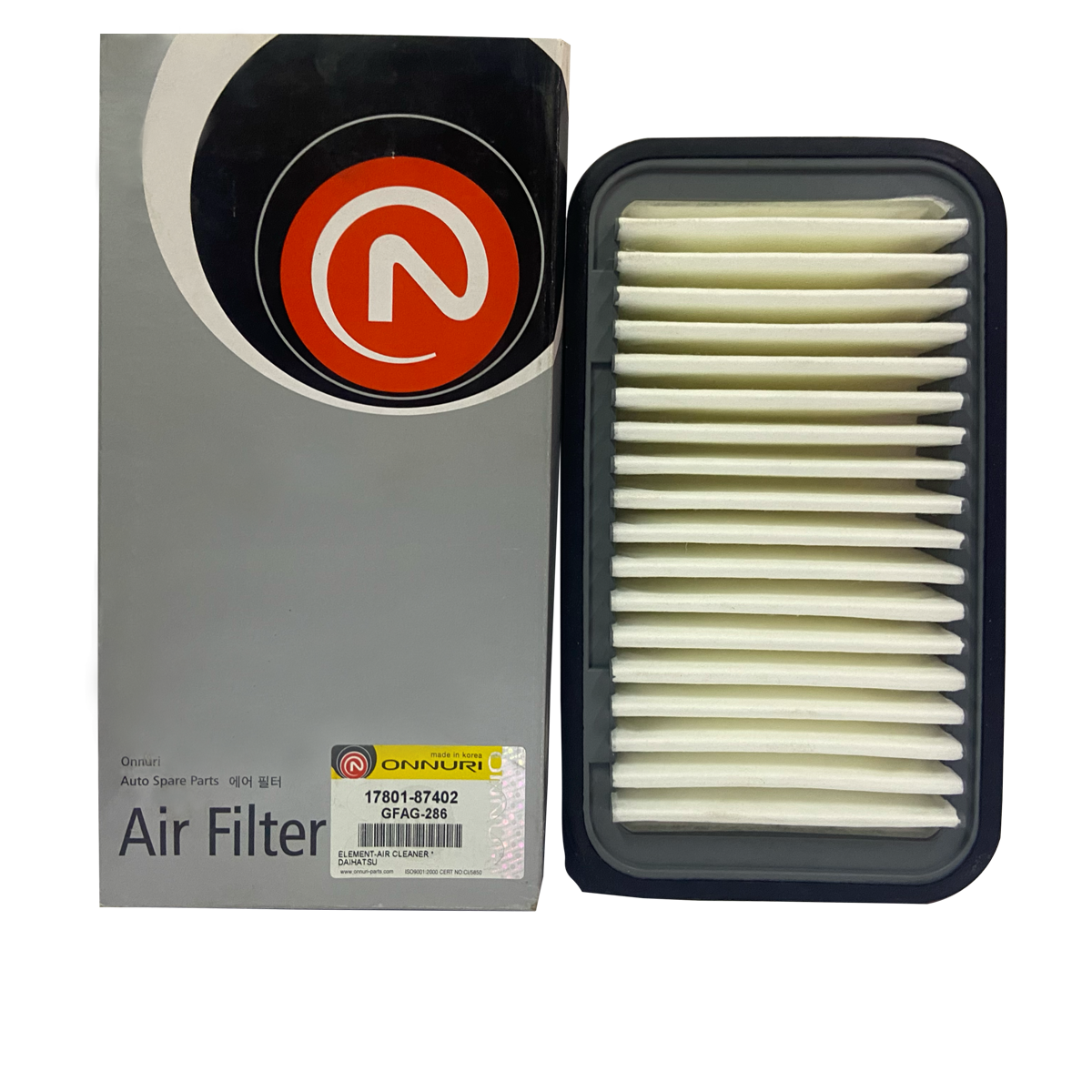 Onnuri Air Filter 17801-87402 For Daihatsu Terios