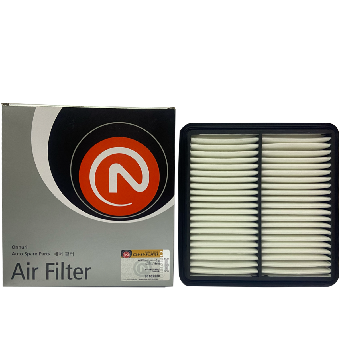 Onnuri Air Filter 96182220 For Daewoo Lanos