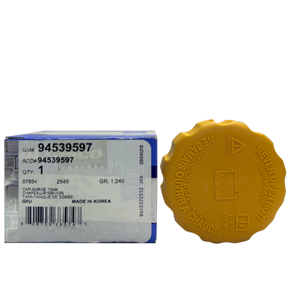 ACDelco 94539597 Radiator Surge Tank Cap
