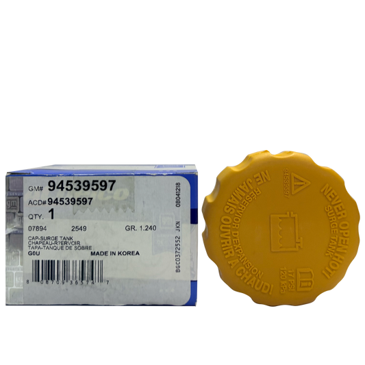 ACDelco 94539597 Radiator Surge Tank Cap