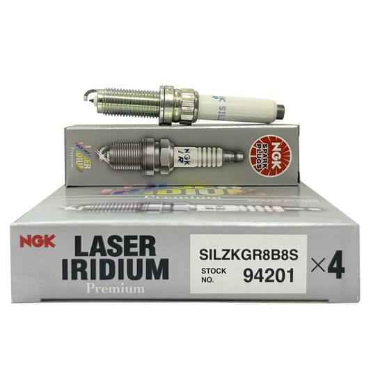 NGK طقم بوجيهات ليزر ايريديرم SILZKGR8B8S 